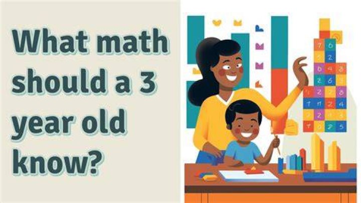 How much math should a 3 year old know?