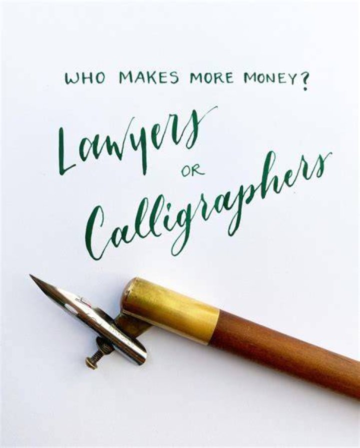 How much money can you make as a calligrapher?