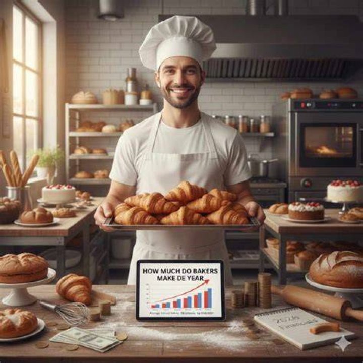 How much money do bakers make per year?