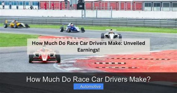 How much money do race car drivers make a year?