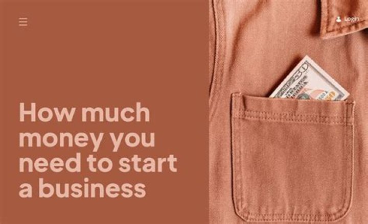 How much money do you need to start a website business?
