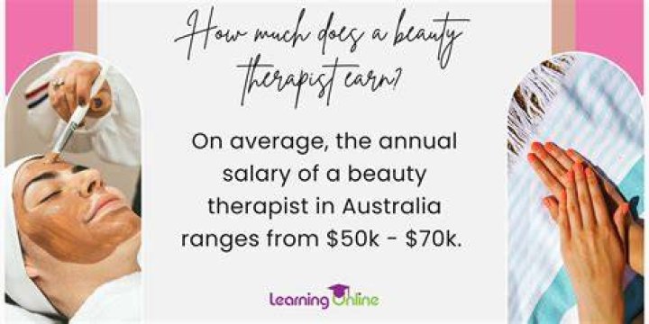 How much money does a beauty therapist make?