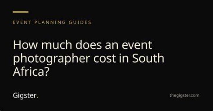 How much money does a photographer make in South Africa?