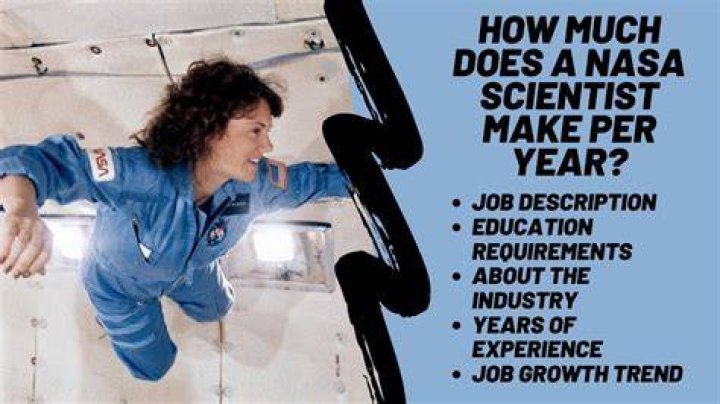 How much money does a space scientist make a year?