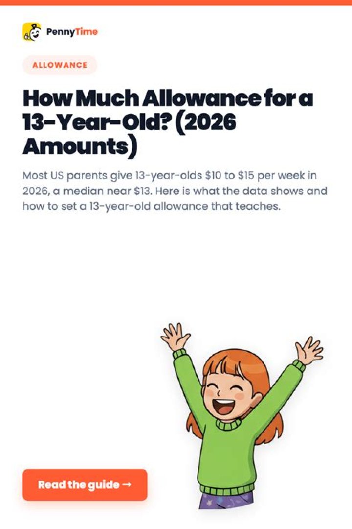 How much money should a 13 year old get for Christmas?