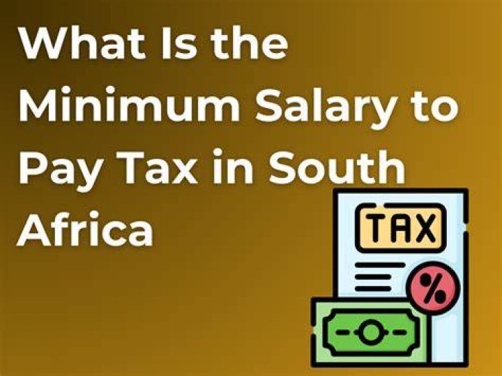 How much must you earn to pay tax in South Africa?