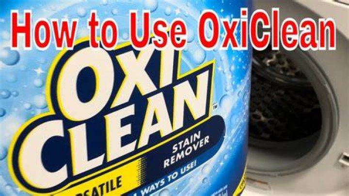 How much OxiClean do I put in my washing machine?