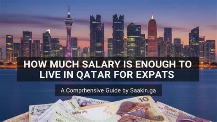 How much salary is enough in Qatar?
