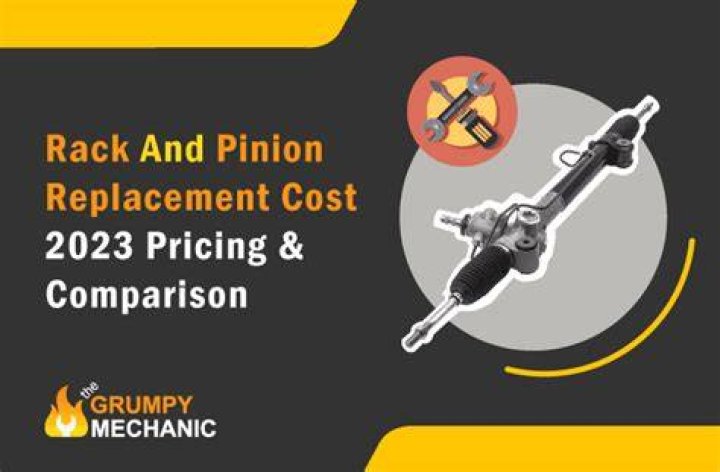 How much should a rack and pinion cost?
