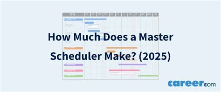 How much should a scheduler make?