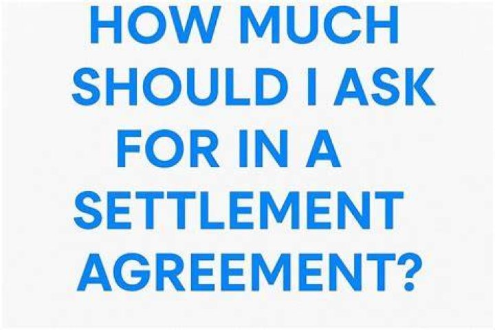 How much should I ask for in a settlement?