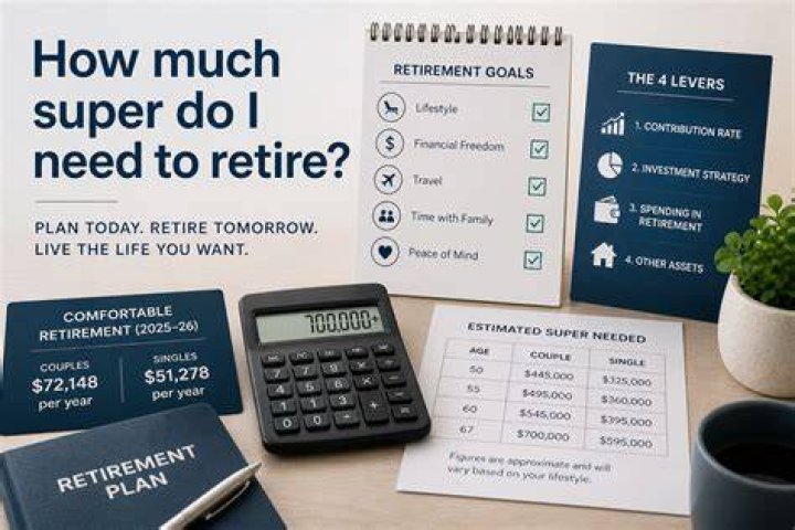 How much super do I need to retire?
