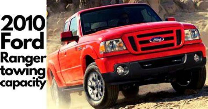 How much trailer weight can a Ford Ranger pull?