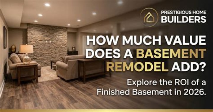 How much value does a basement add to a house?