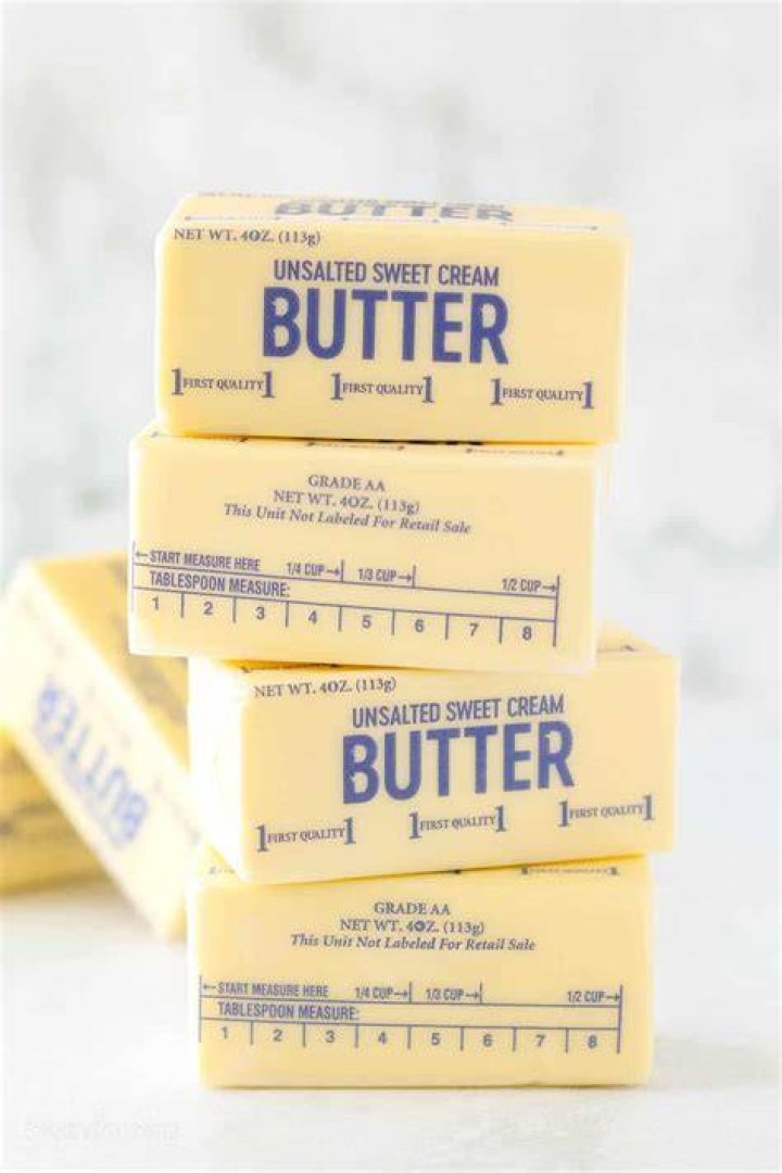 How much was butter in the 1930s?