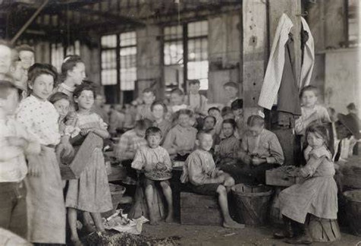 How much were children paid working in factories?