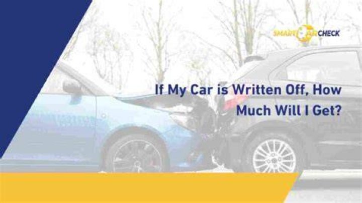 How much will I get if my car is written off?