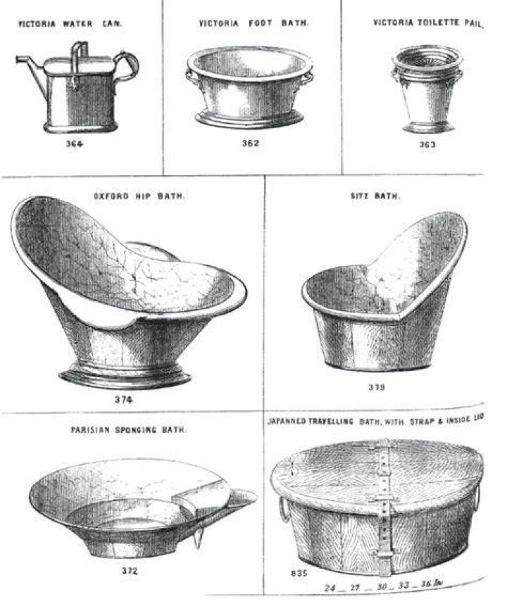 How often did people in the 1700's bathe?