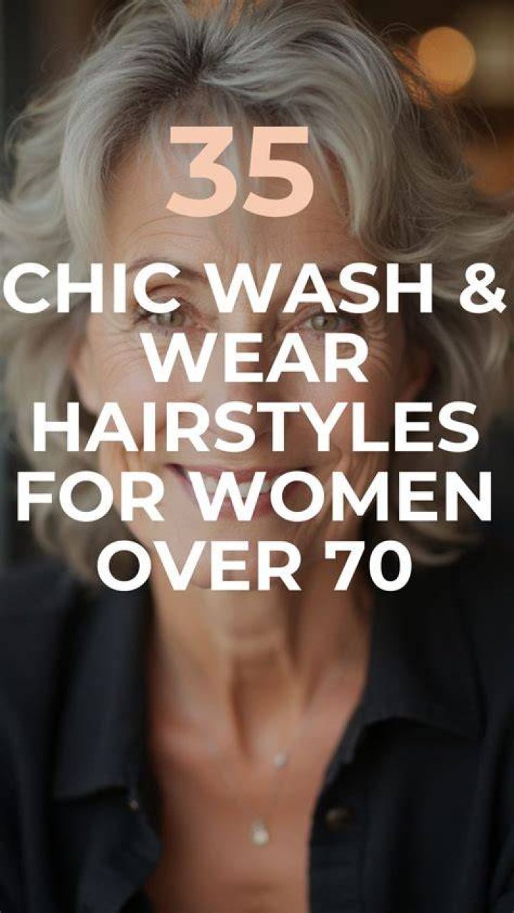 How often should a 70 year old woman wash her hair?