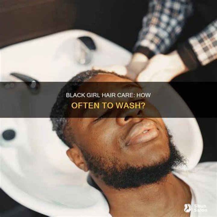 How often should black girl wash her hair?