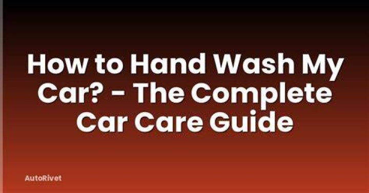How often should I hand wash my car?
