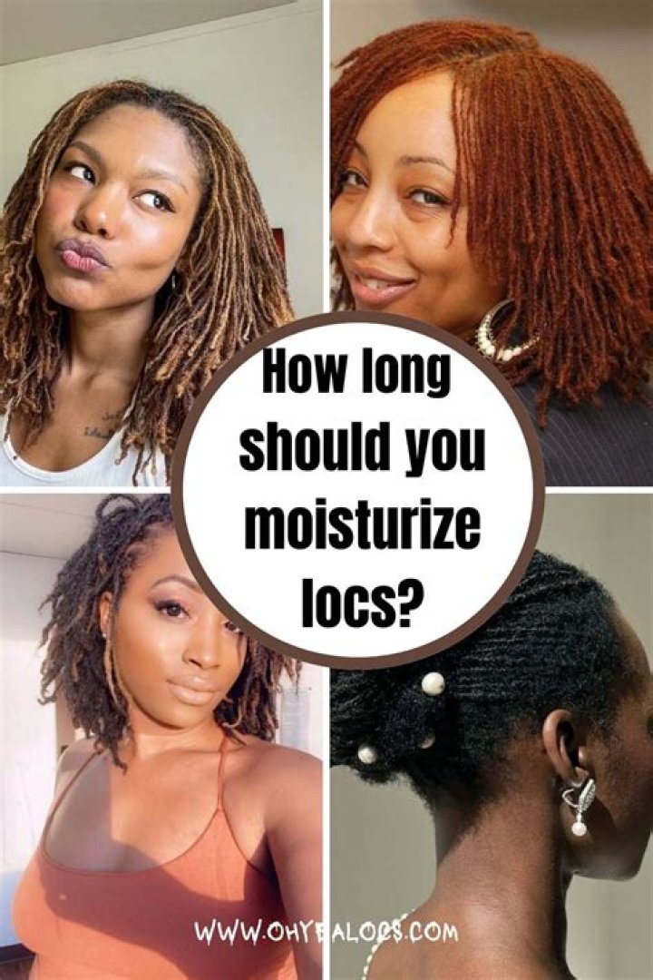 How often should I moisturize my locs?