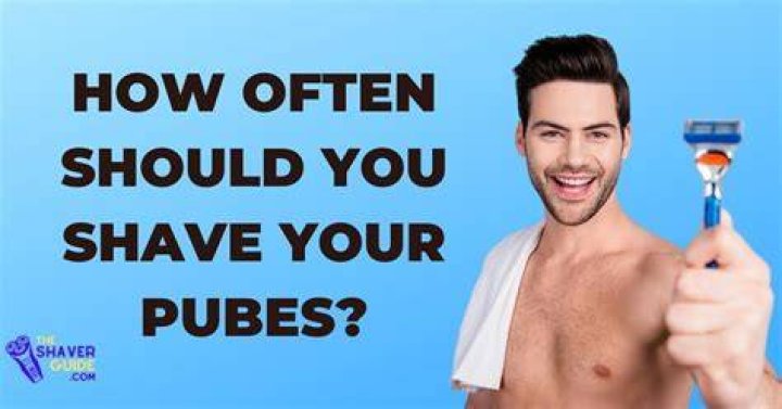 How often should I shave my back?