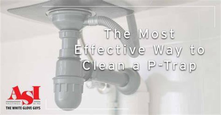 How often should you clean P-trap?