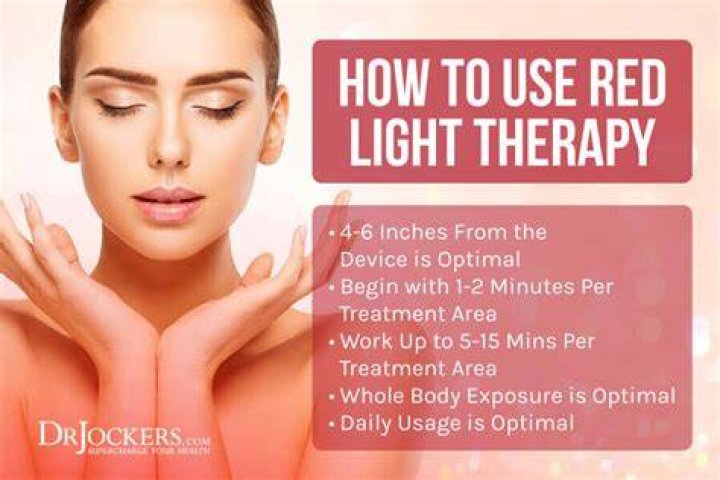 How often should you do red light therapy on your face?