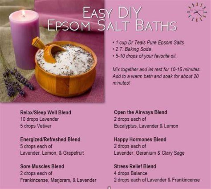 How often should you take Epsom salt baths?