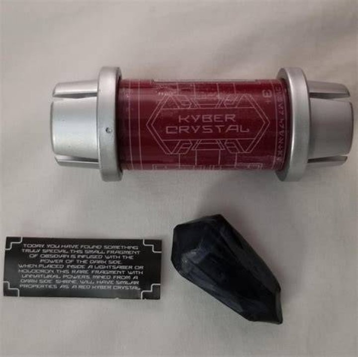 How rare is the black kyber crystal?