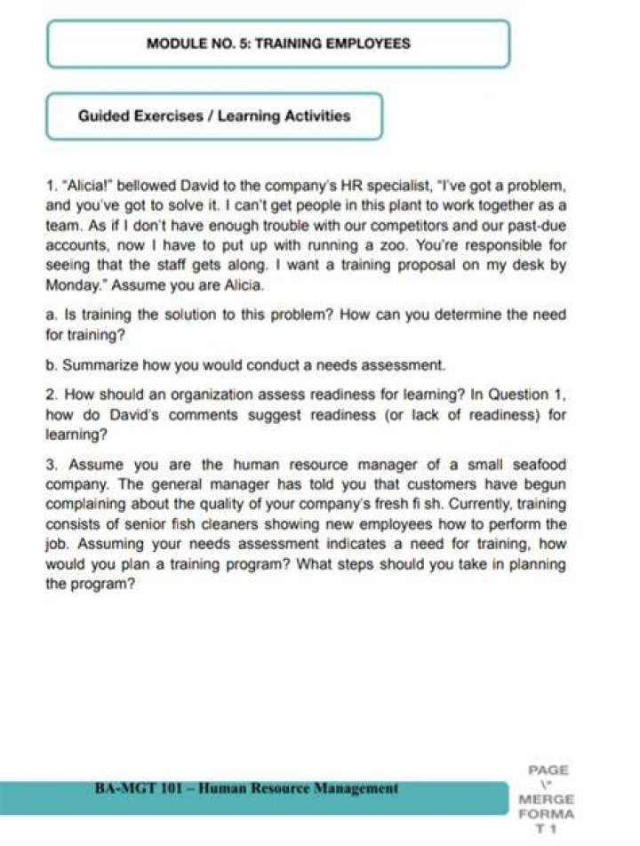 How should an organization assess readiness for learning?