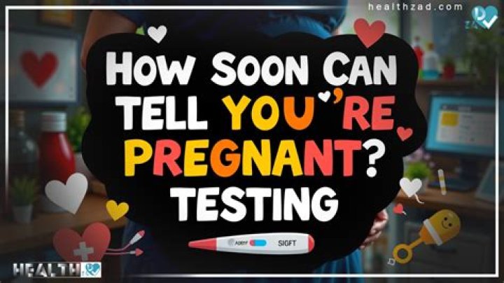 How soon can a doctor tell if you are pregnant?