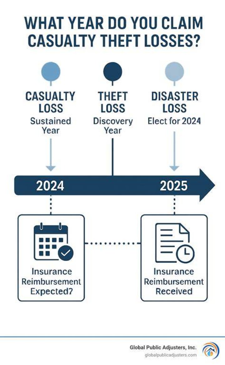 How to claim casualty, disaster, and theft losses?