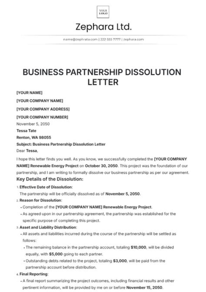 How to deal with a partner who will not dissolve a corporation?