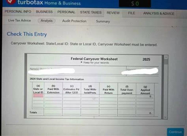 How to fix an error on my federal tax return?