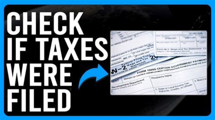 How to know if my taxes are completed correctly and have been filed?