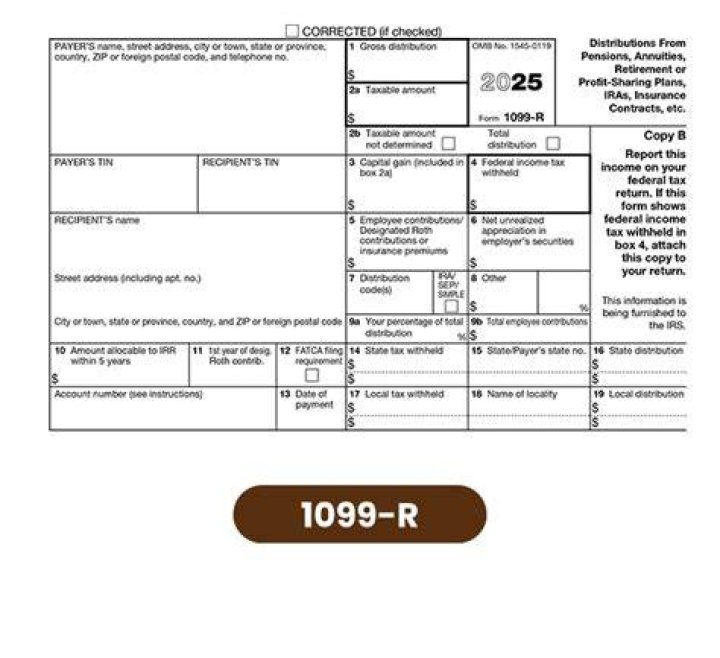 How to report 1099-R for deceased spouse?