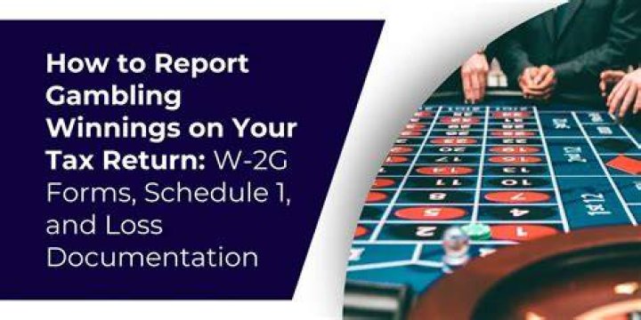 How to report your gambling winnings and losses?