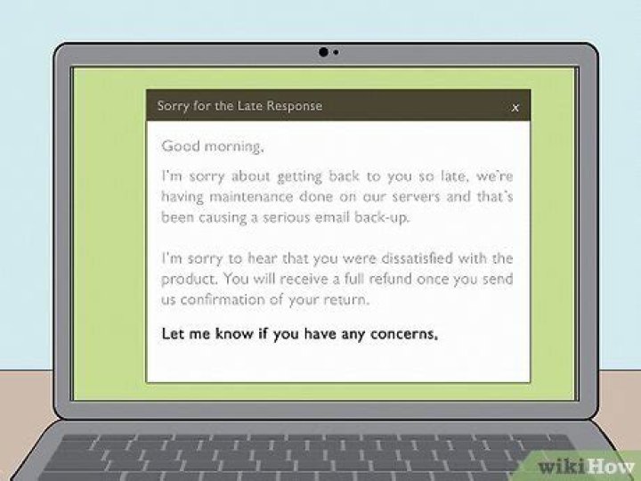 How to say sorry for a late response?
