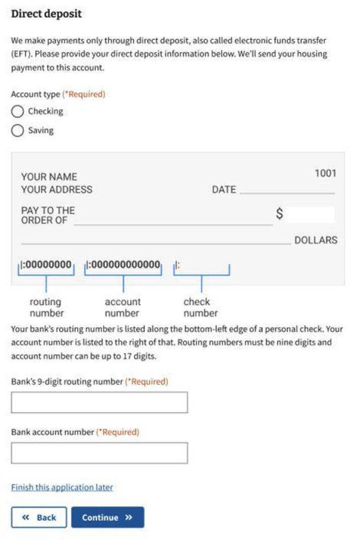 How to send the IRS my account info to receive a direct deposit?