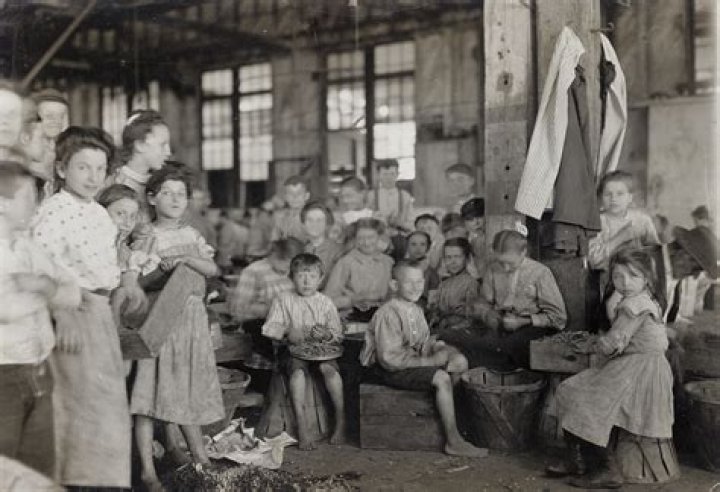How were children affected by working in factories?