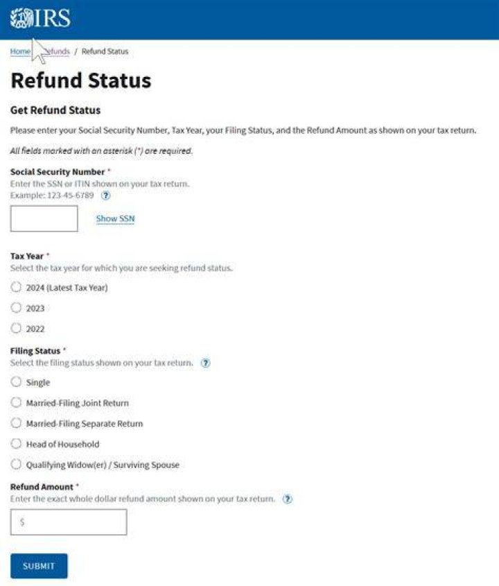 How will I know if there is a problem with my tax refund?