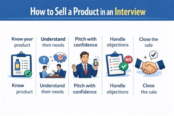How would you sell a product to a customer interview question?