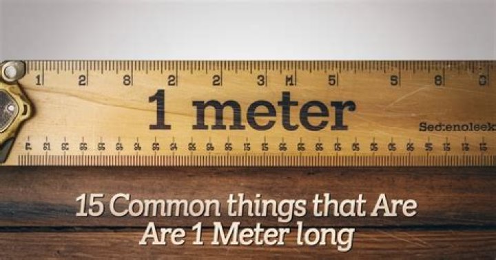 Is 1 meter the same as 100cm?