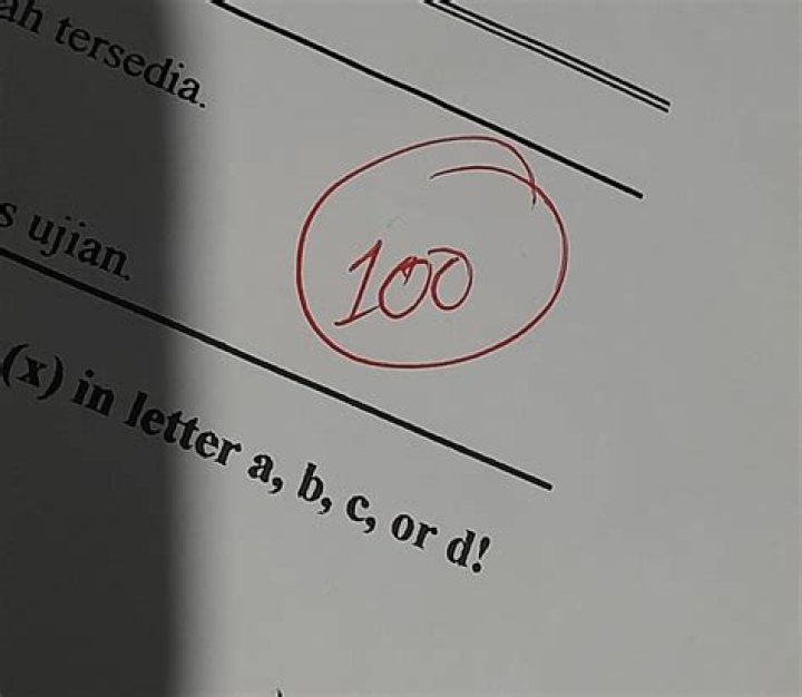 Is 100 a good grade?