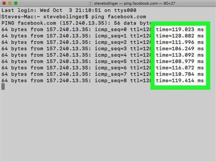 Is 100 ping a lot?