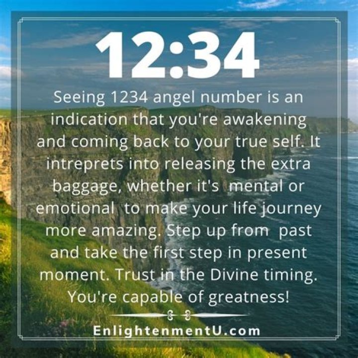 Is 1234 an angel number?