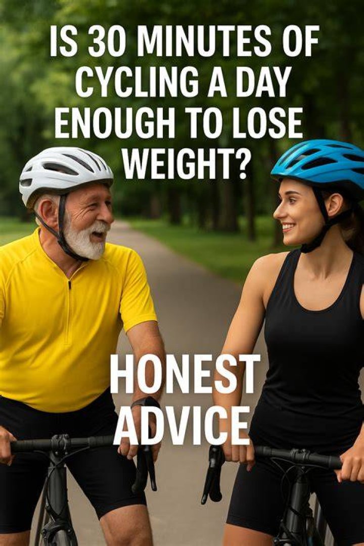 Is 40 minutes of cycling a day enough?