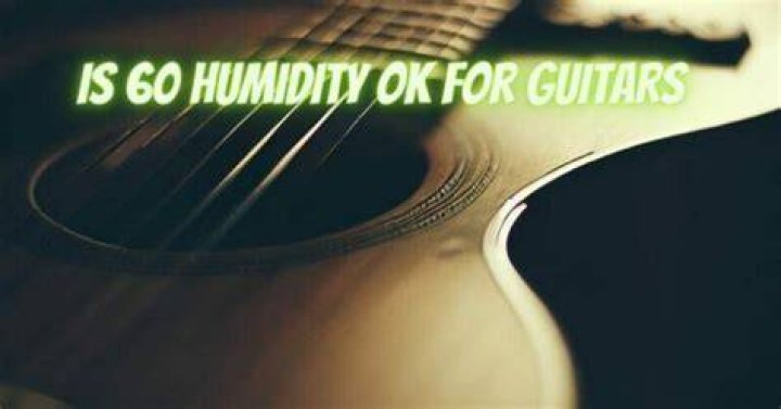 Is 60% humidity OK for a guitar?